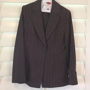 Pinstripe Blazer